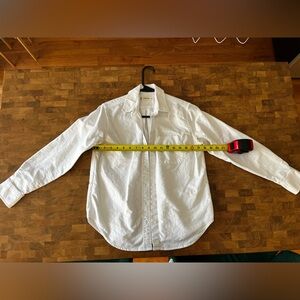 Everlane The Must-Have Oxford Shirt in White, Size 00 Women’s